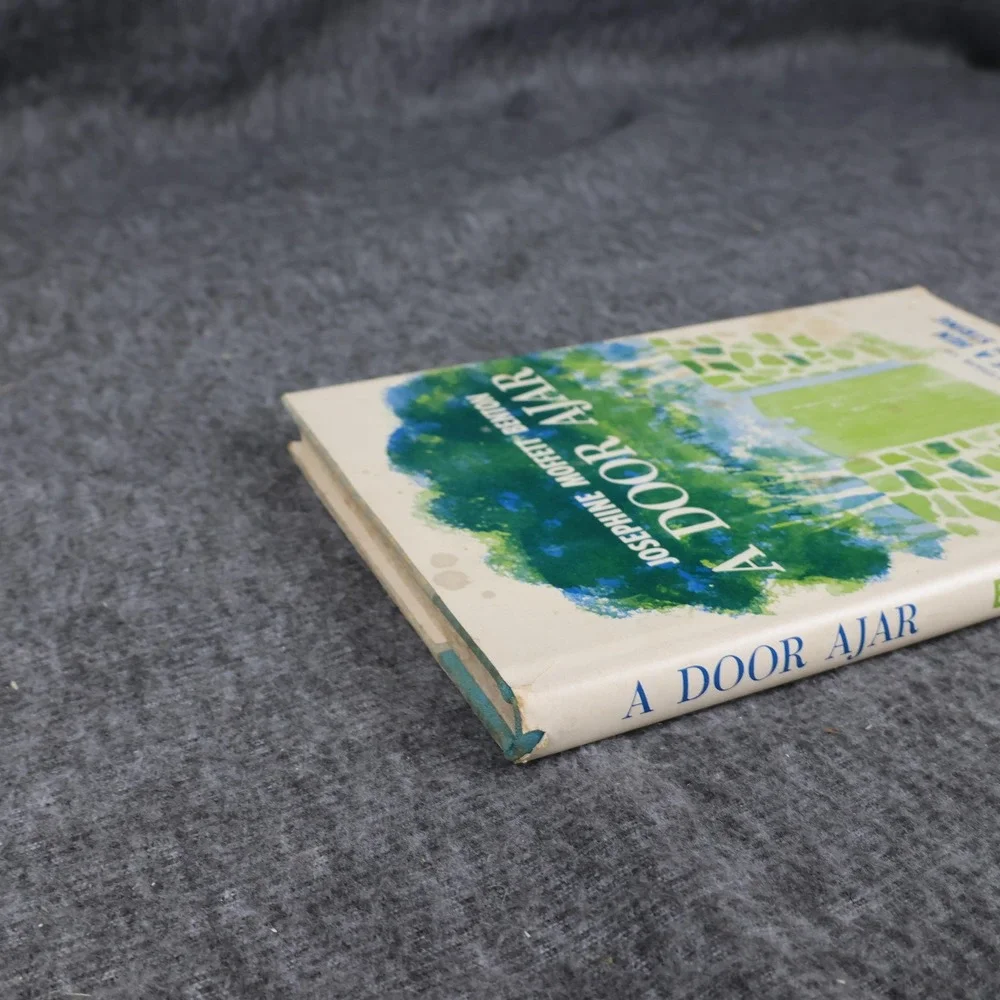 Vintage A Door Ajar Josephine Moffett Benton Green HC DJ 1965 USA Christian